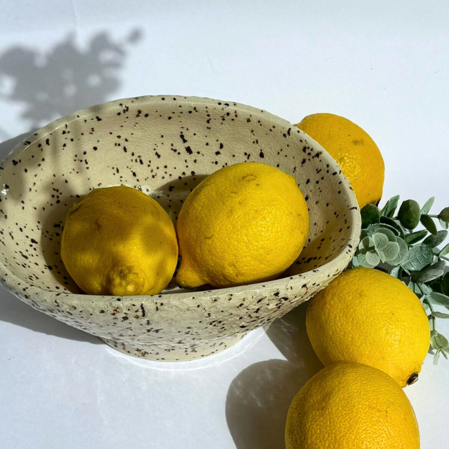 Fruteira Cerâmica Onda