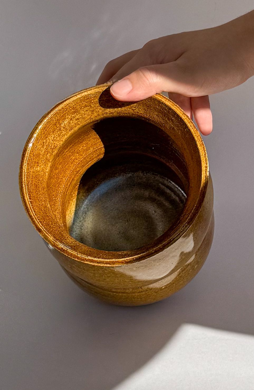 Vaso Decorativo de Cerâmica - Transformação